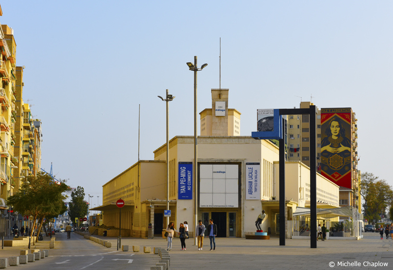 The CAC Malaga is housed in the former wholesale market © Michelle Chaplow