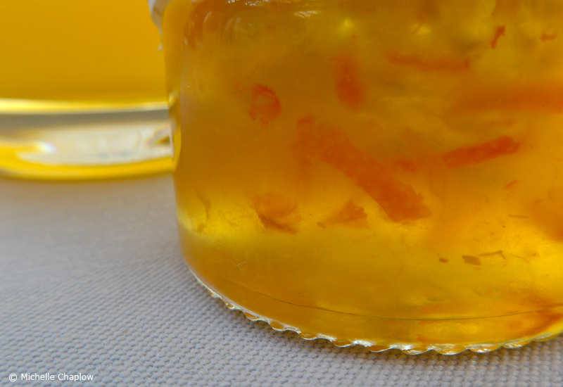 freshly squeezed orange juice and Seville orange marmalade. © Michelle Chaplow