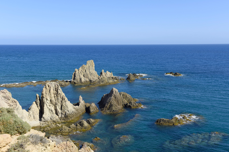 Mermaids Reef - Arrecife de las Sirenas is one of the most iconic and magical spots in Cabo de Gata-Níjar Natural Park © Michelle Chaplow