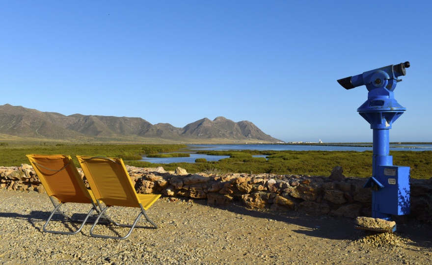  Watching the world go by in Cabo de Gata, Almeria © Michelle Chaplow
