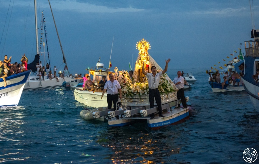 Virgen del Carmen festival on July 16