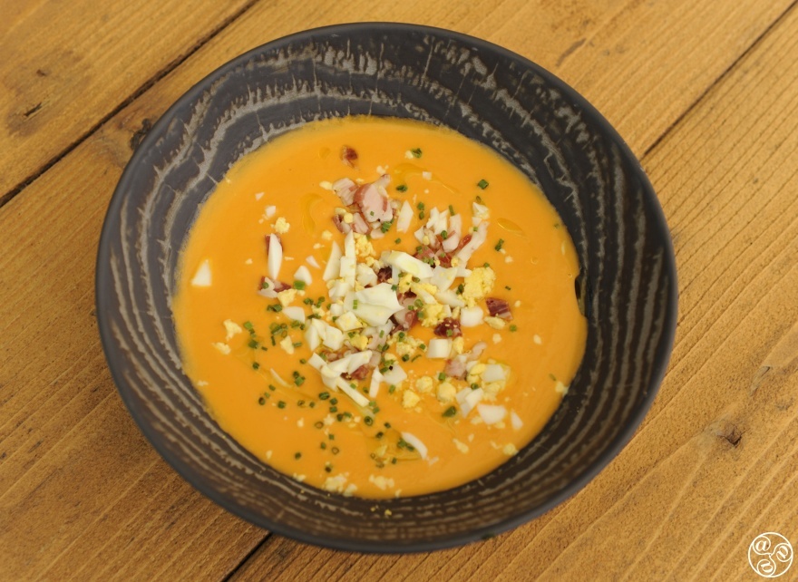 Salmorejo – a creamy, cold tomato soup similar to gazpacho but thicker; from Cordoba.