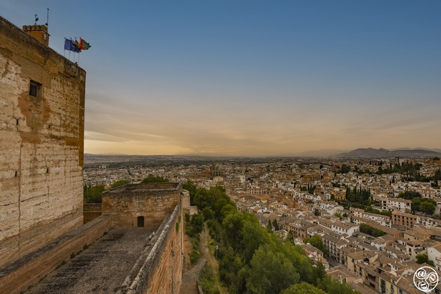 City of Granada from the Alhambra