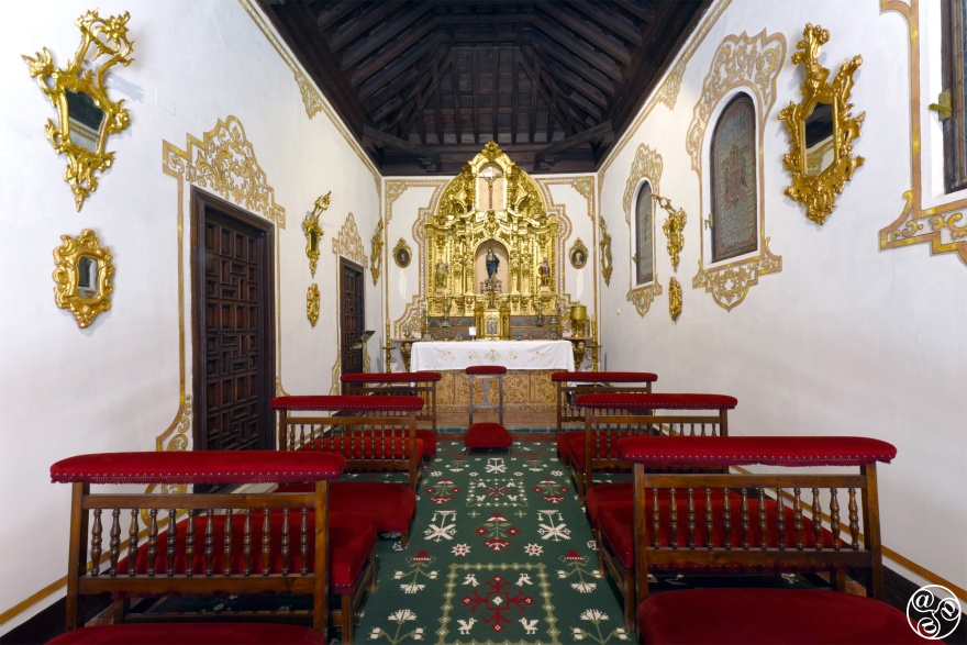 There is a small Chapel within the Granada Parador © Michelle Chaplow