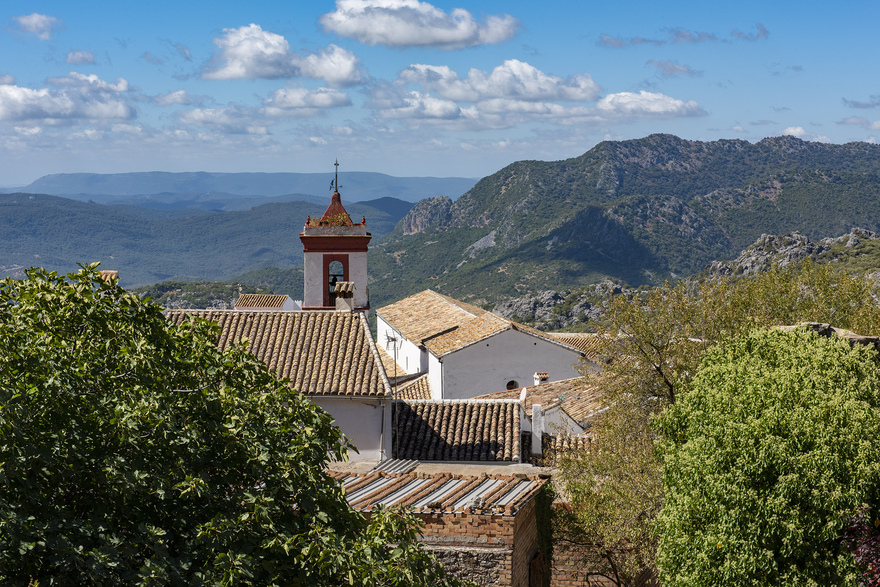Benaocaz village (the name comes from the Arabic Ocaz family, Ben meaning “son of”).© Michelle Chaplow