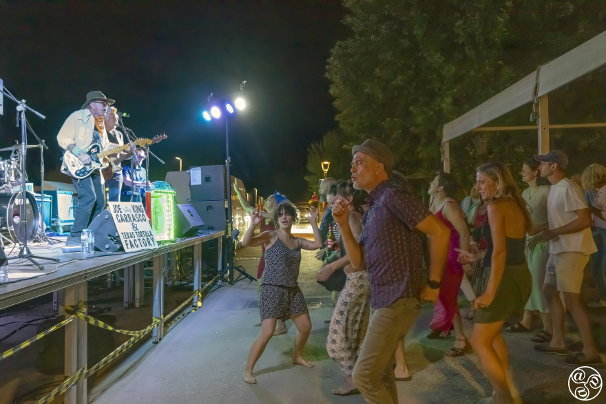 Dancing by the railway station in Jimera de Líbar - Joe King Carrasco