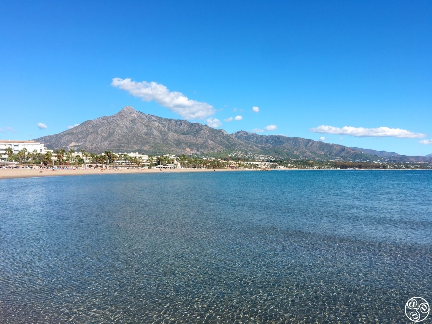 Dip your toes in the crystal clear waters of Marbella © Michelle Chaplow