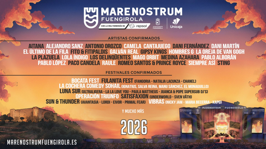 Marenostrum Fuengirola poster 2026
