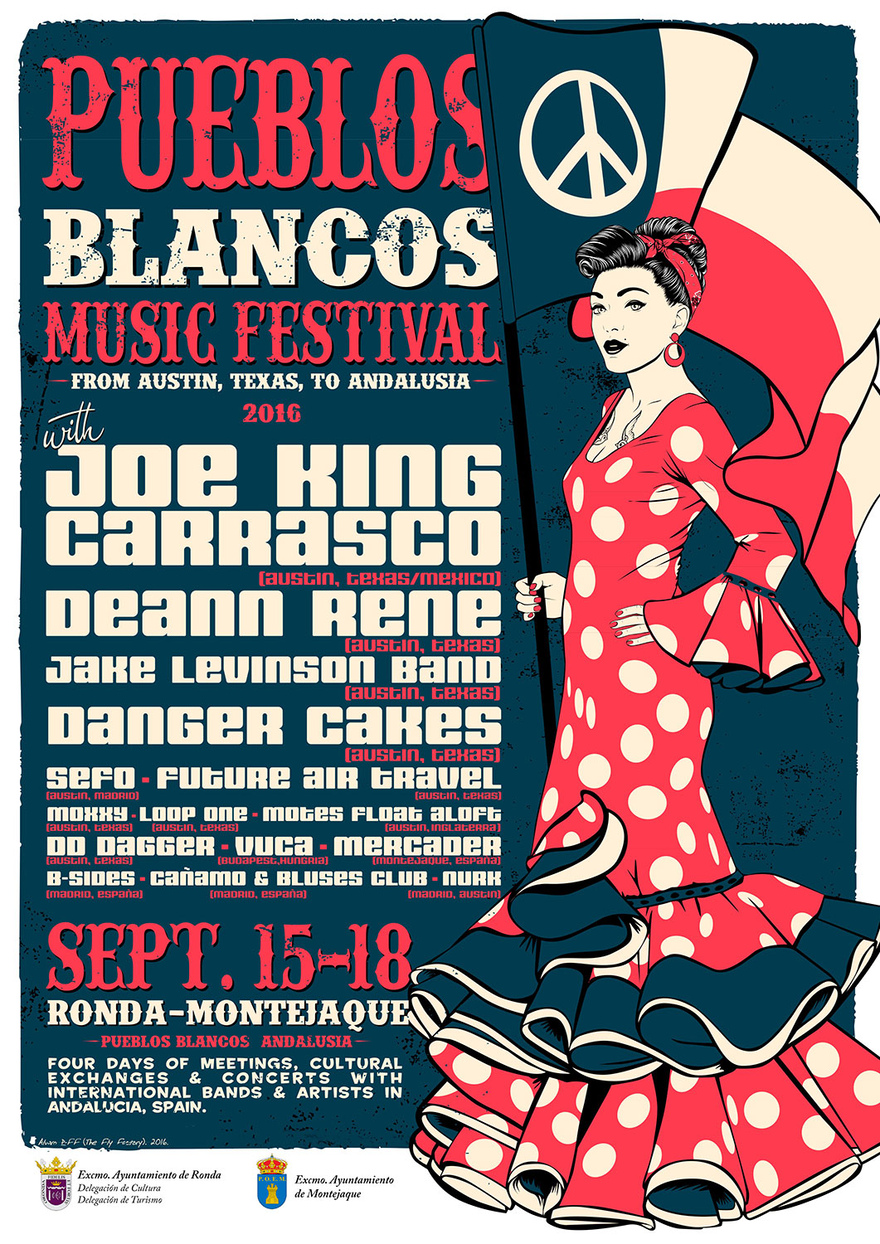 Pueblos Blancos Music Festival 2016 lineup