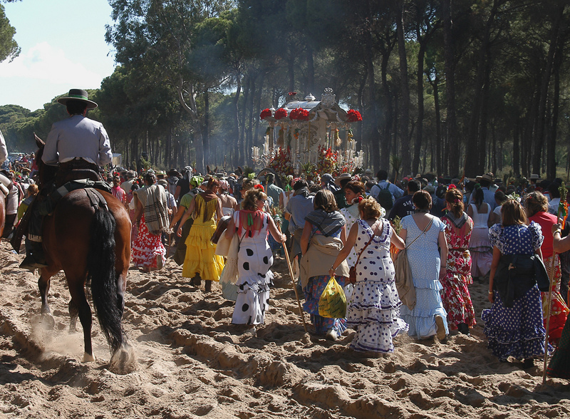 Perhaps the most spectacular romeria is the one devoted to the Virgen del Rocío