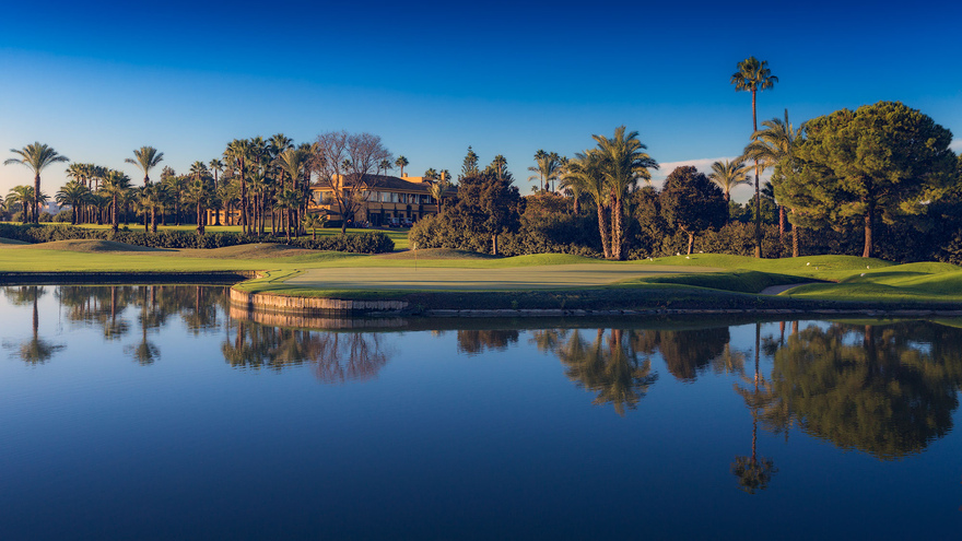 Hole No. 9 at Real Club Sevilla Golf © Real Club Sevilla Golf