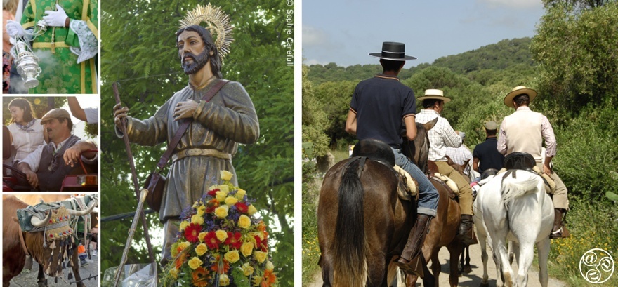 The San Isidro procession is led by agricultural floats and ends with the saint himself © Sophie Carefull & Michelle Chaplow