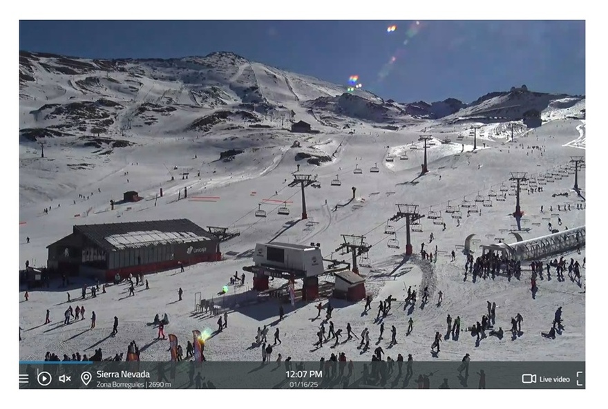 Example of webcam view of Sireea Nevada