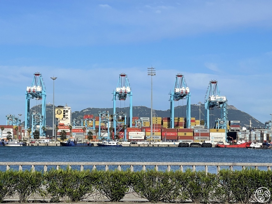 Andalucia The shipping port of Algeciras  © Michelle Chaplow