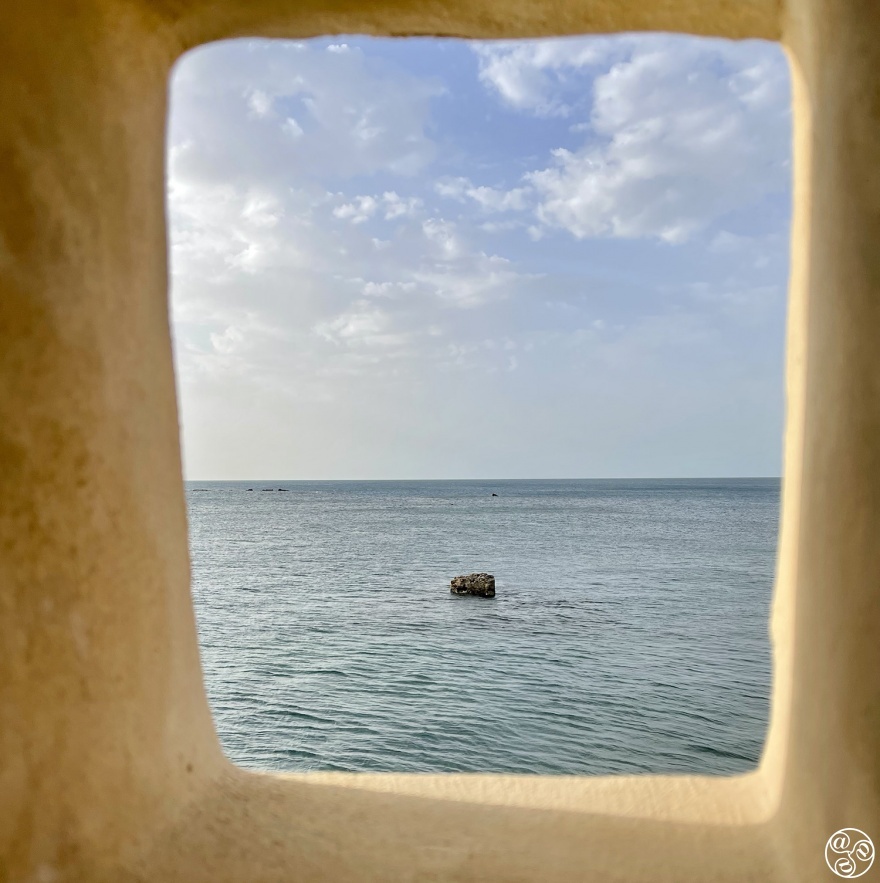 View from Santa Catalina castle out to the Atlantic. (c) Michelle Chaplow
