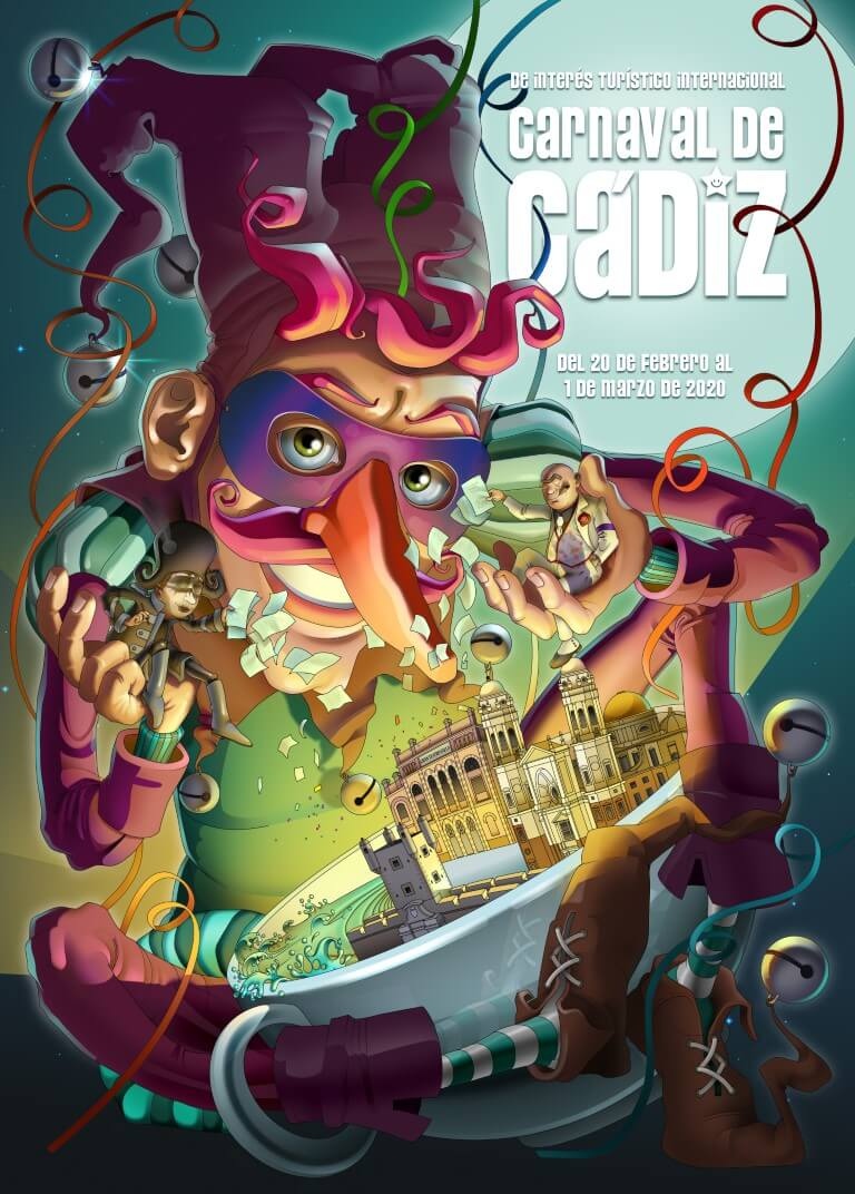 Carnival Poster 2020 © Ayuntamiento de Cádiz