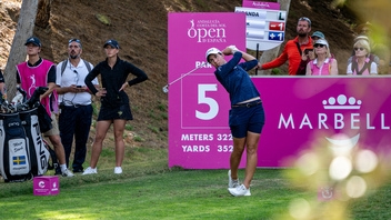 Carlota Ciganda, Day 1 Andalucía Costa del Sol Open de España 2022 © Andres Lopez Sheridan