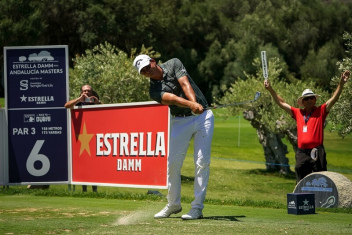 Christiaan Bezuidenhout hitting a shot © Real Club Valderrama