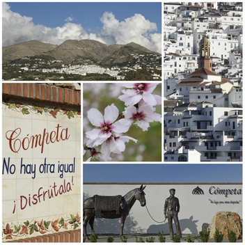 The village of Cómpeta in the heart of the La Axarquia © Michelle Chaplow