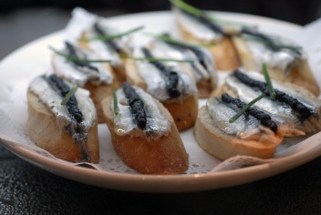 Anchovies in Vinegar (Boquerones en Vinagre) © Michelle Chaplow