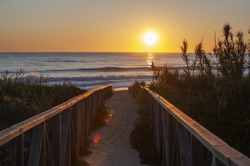 Sunsets that are good for the soul in El Palmar © Michelle Chaplow