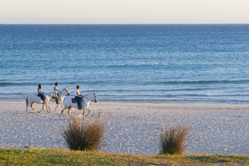 Living the horse riding dream in Tarifa © Michelle Chaplow