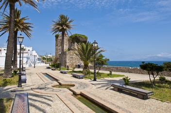 Views to Morocco from Miramar Gardens. © Michelle Chaplow