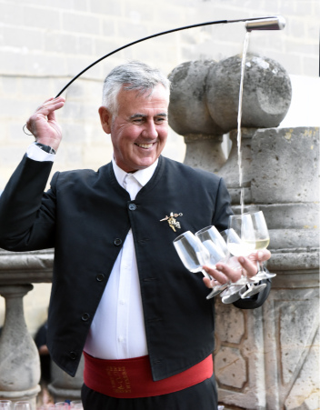 Sherry pouring is an art form in Jerez  © Michelle Chaplow