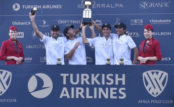 Team Calatagan winners of the 2024 Final Copa de Oro Turkish Airlines High Handicap © Michelle Chaplow