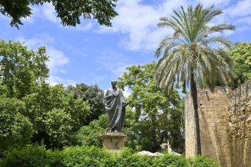 Latin philosopher, playwright, politician and prominent writer, Lucio Anneo Seneca was born in Cordoba © Michelle Chaplow