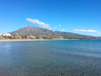 Dip your toes in the crystal clear waters of Marbella © Michelle Chaplow