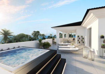 Penthouse apartments in Estepona - Photo by Campomar