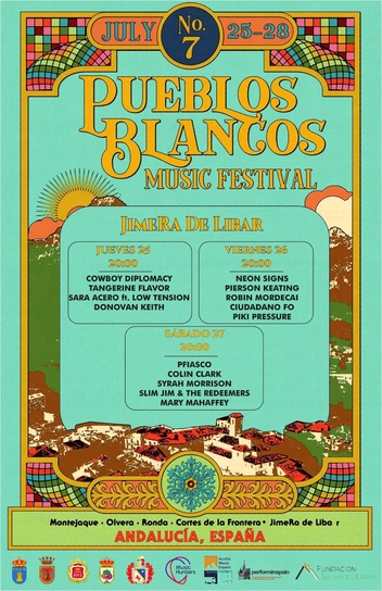Pueblos Blancos Music Festival 2024 - Jimera de Libar line up