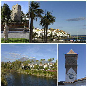 Amazing views in Puerto Banus (click to enlarge image).