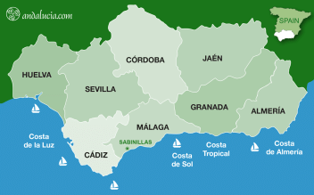 Sabinillas locator Map