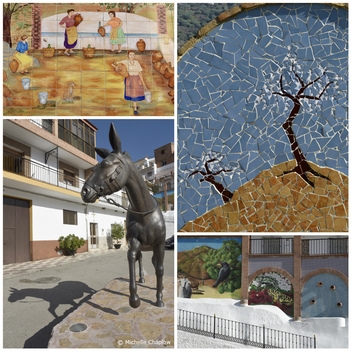 The village of Arenas in Axarquia  © Michelle Chaplow