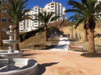 Estepona Tobogan slide on 14th May after it was closed down © andalucia.com