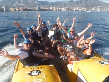Fun at sea of Fuengirola  © Pirate Parasailing Fuengirola