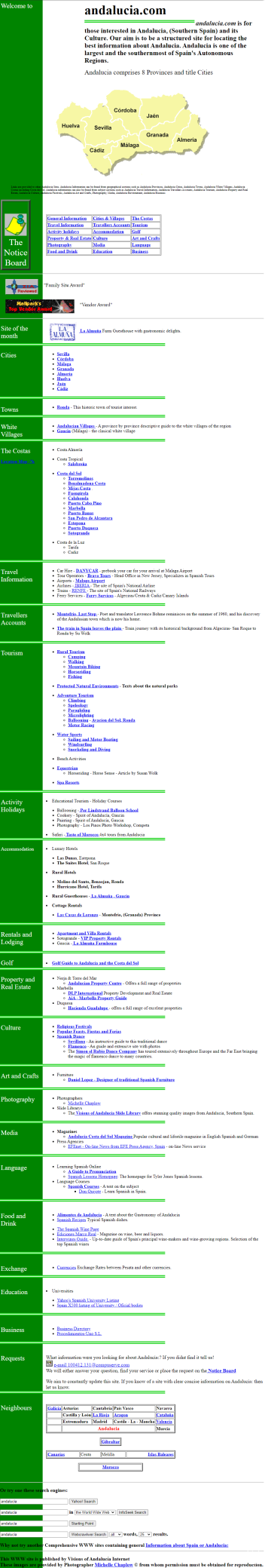 Welcome to Andalucia.com (1996)