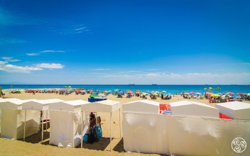 Beach Huts © VisitGibraltar.gi