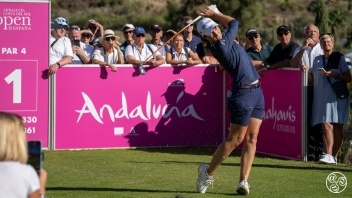 Carlota Ciganda, Day 1 Andalucía Costa del Sol Open de España 2022 © Andres Lopez Sheridan