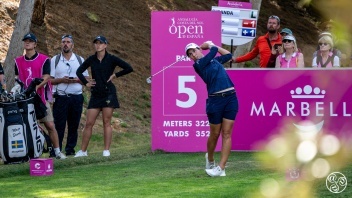 Carlota Ciganda, Day 1 Andalucía Costa del Sol Open de España 2022 © Andres Lopez Sheridan