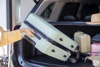 Parking your car at Malaga Airport © Michelle Chaplow