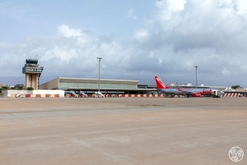 Almeria Airport apron AENA