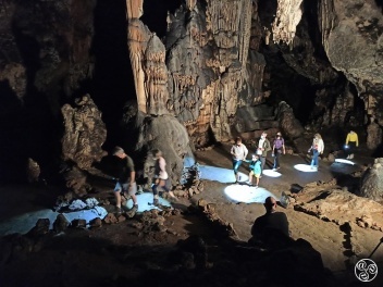 Tour inside Ardales Cave. Photo Ardales Cave 