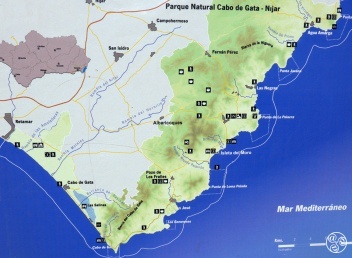 Public Map of Cabo de Gata