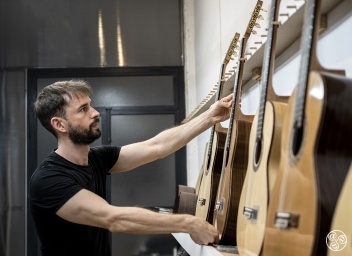 Diego Cabeza Montiel in his workshop © Fernando Rojas 