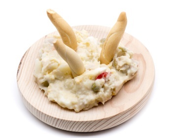 Ensaladilla Rusa - a firm favourite in Andalucia.© istockphoto