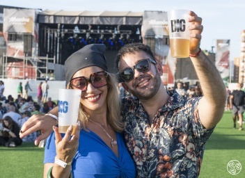 Festival fans at Andalucia Big festival © Michelle Chaplow