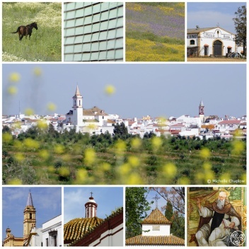 The white village of Gibraleón © Michelle Chaplow